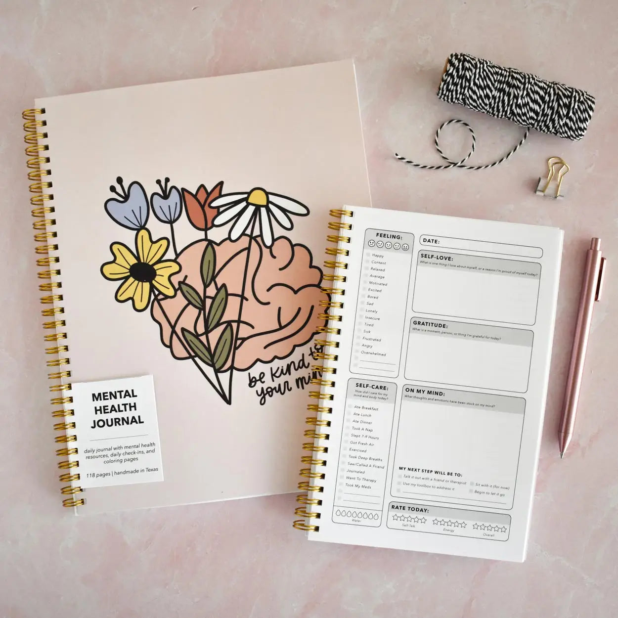 BE KIND TO YOUR MIND JOURNAL