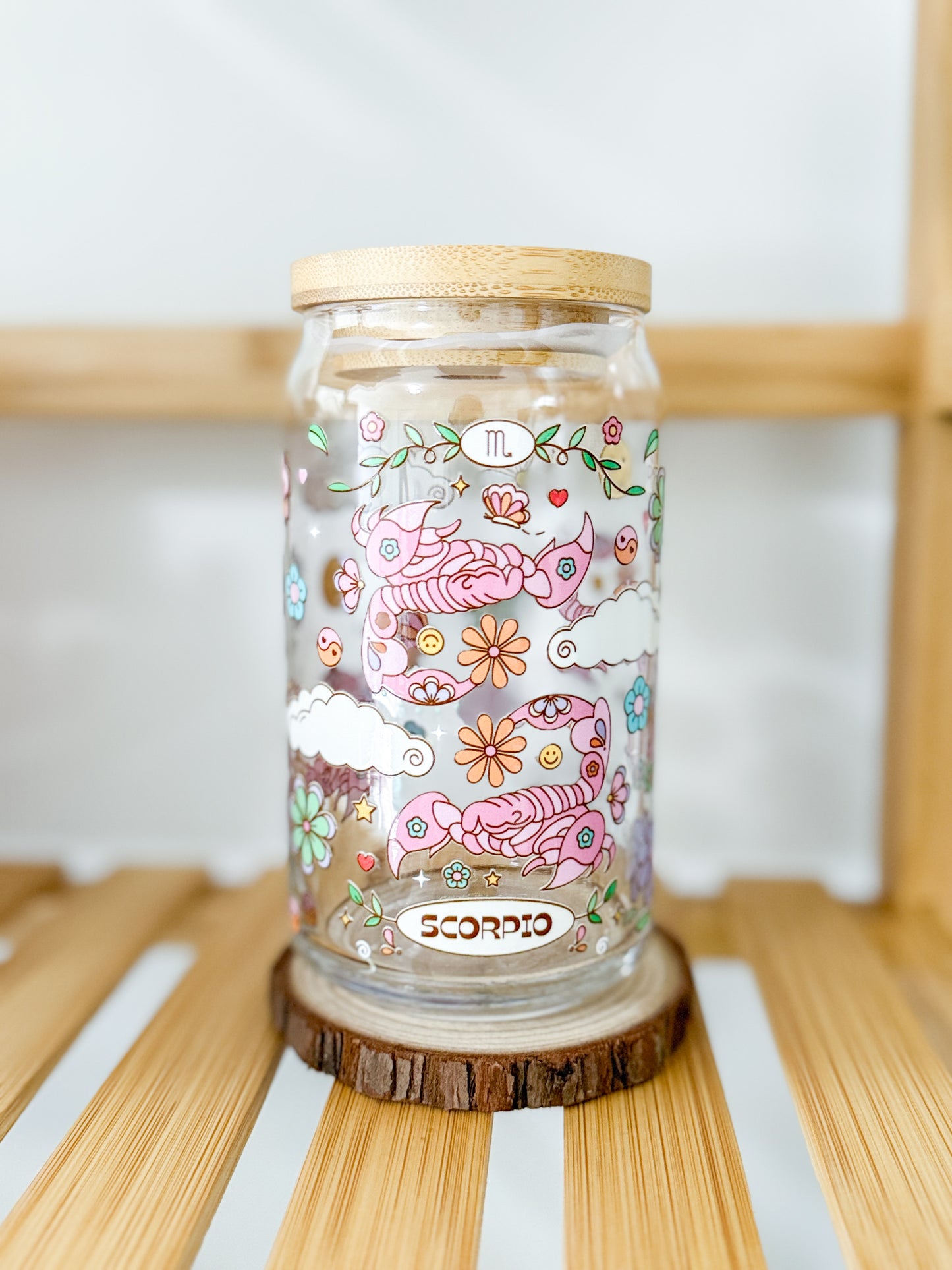 Zodiac Glass Cups