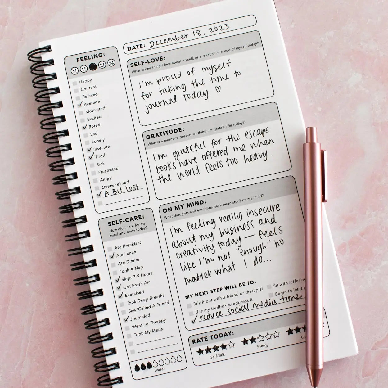 BE KIND TO YOUR MIND JOURNAL
